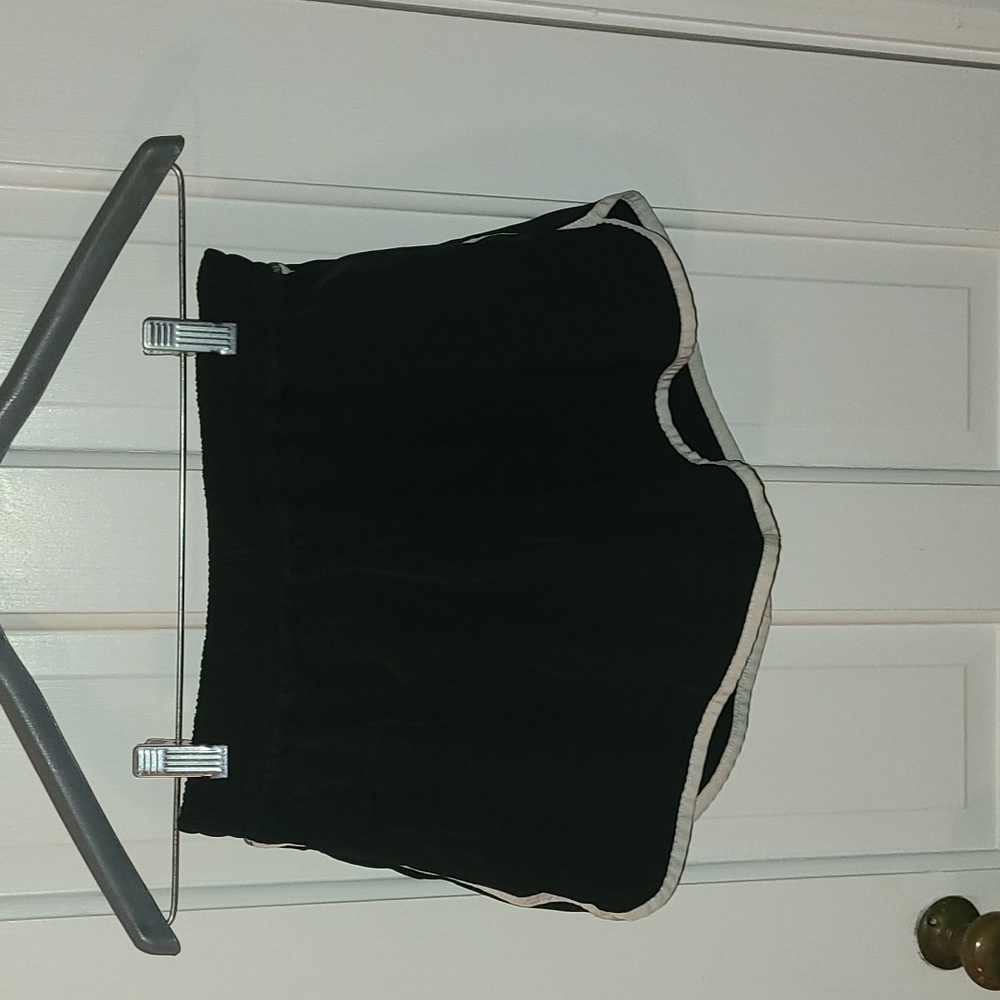 Champion Black Athletic Shorts, Fully-Lined With Drawstring, XS